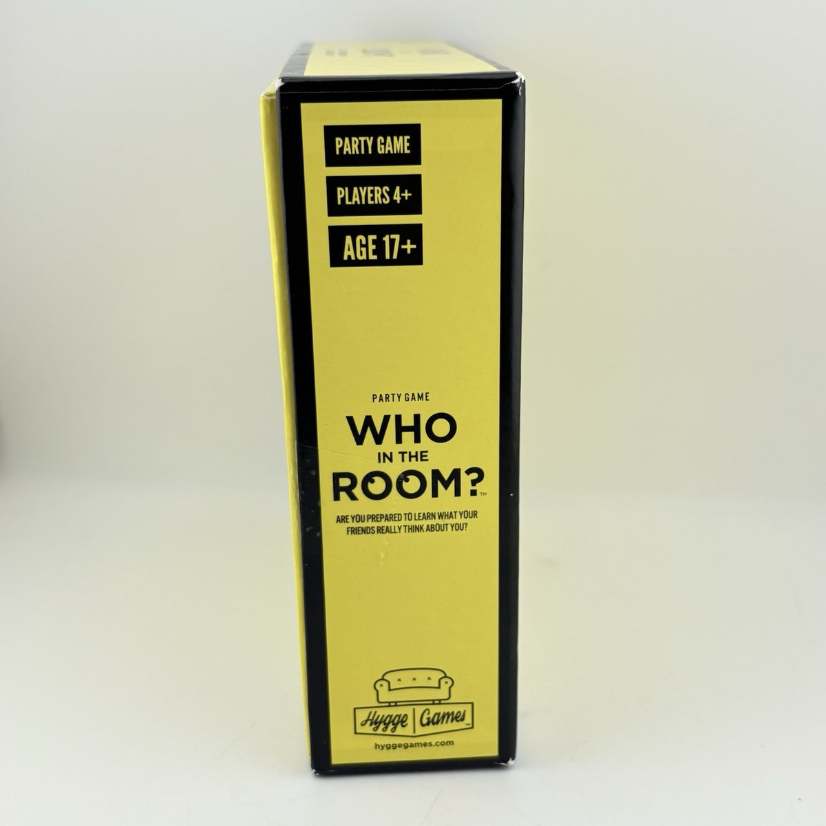 Who in the Room? Party Game by Hygge Games Friends 17+ Game Complete VGC