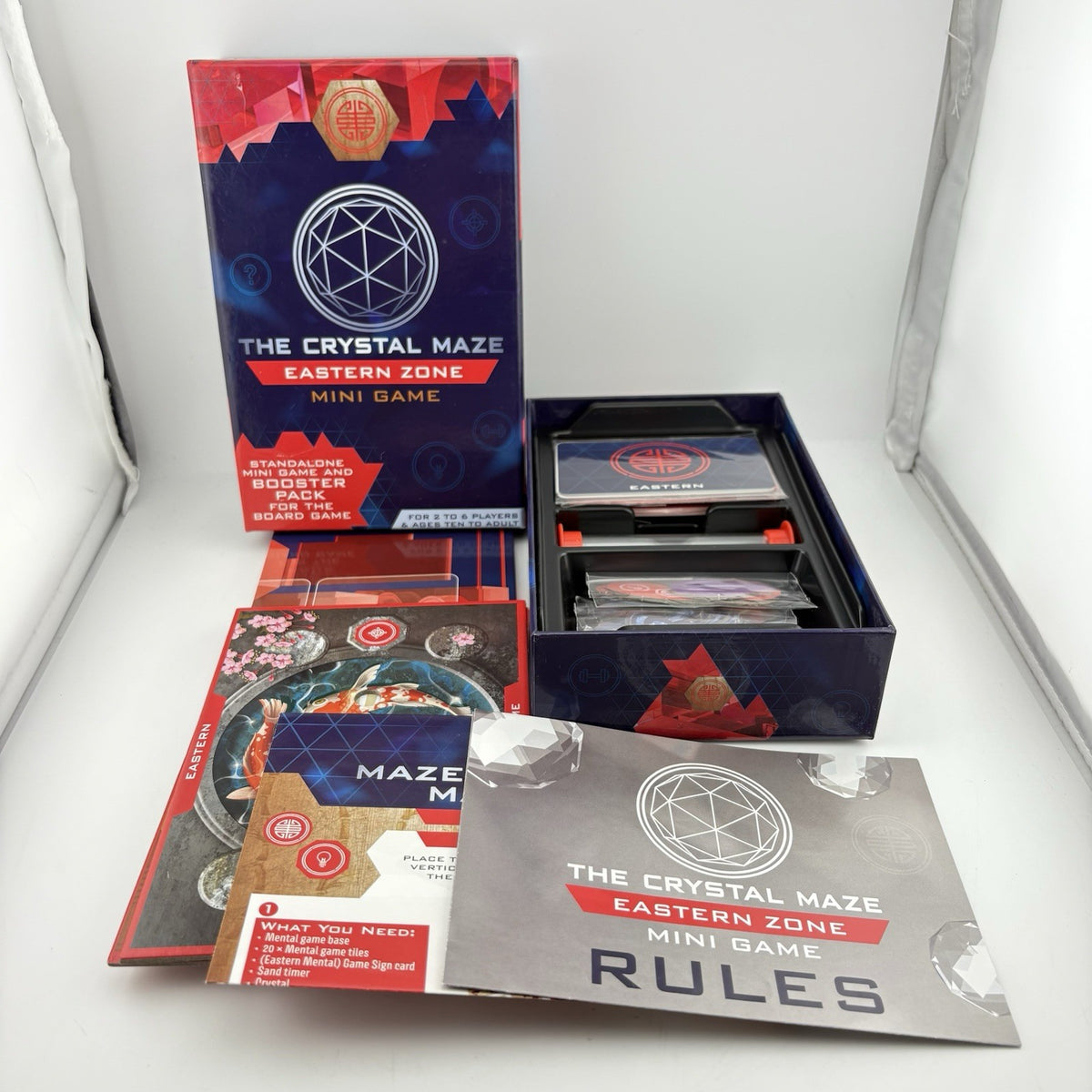 The Crystal Maze Eastern Zone Mini Game Television Game 2-6 Players 10+ VGC