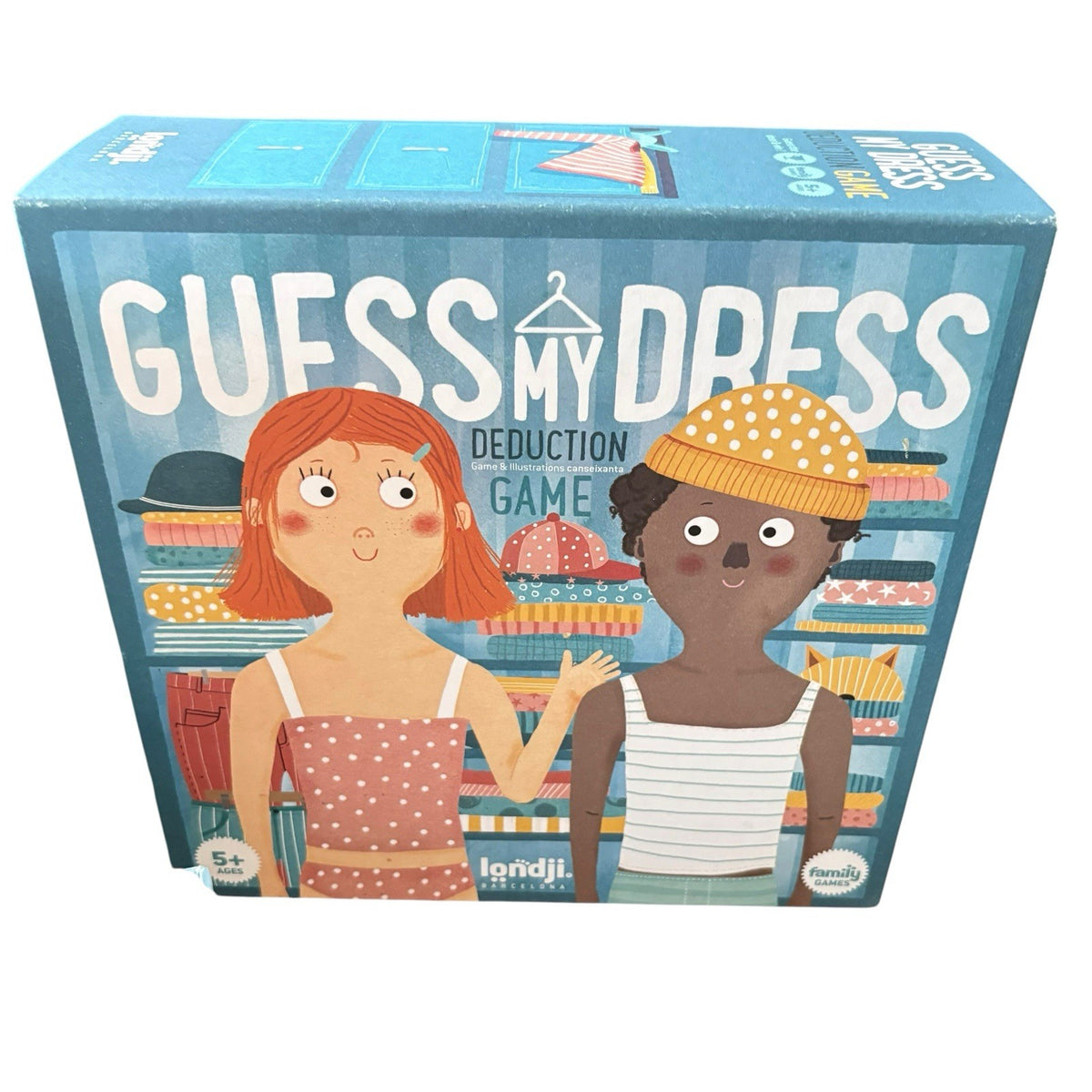 Guess My Dress Game by Londji Complete Board Card Game Deduction Game VGC