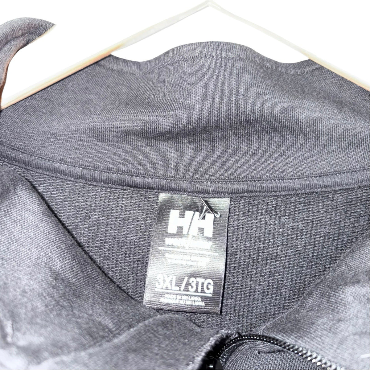 Helly Hansen Workwear Size 3XL Sweatshirt Manchester 1/2 Zip Black Branded New