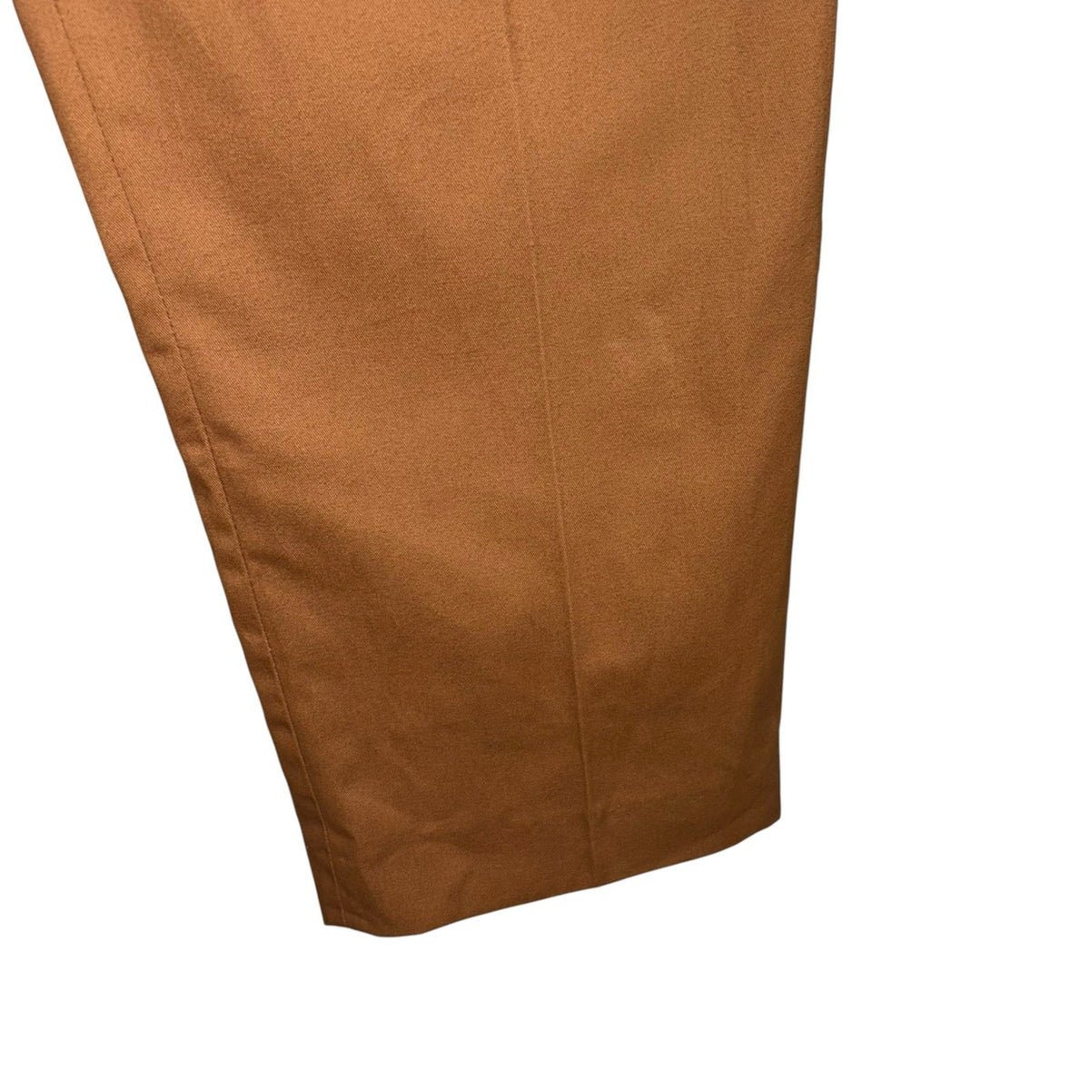 Peter Christian Size 48"W Chinos Trousers Tan Brown Straight Fit Pleat Front VGC