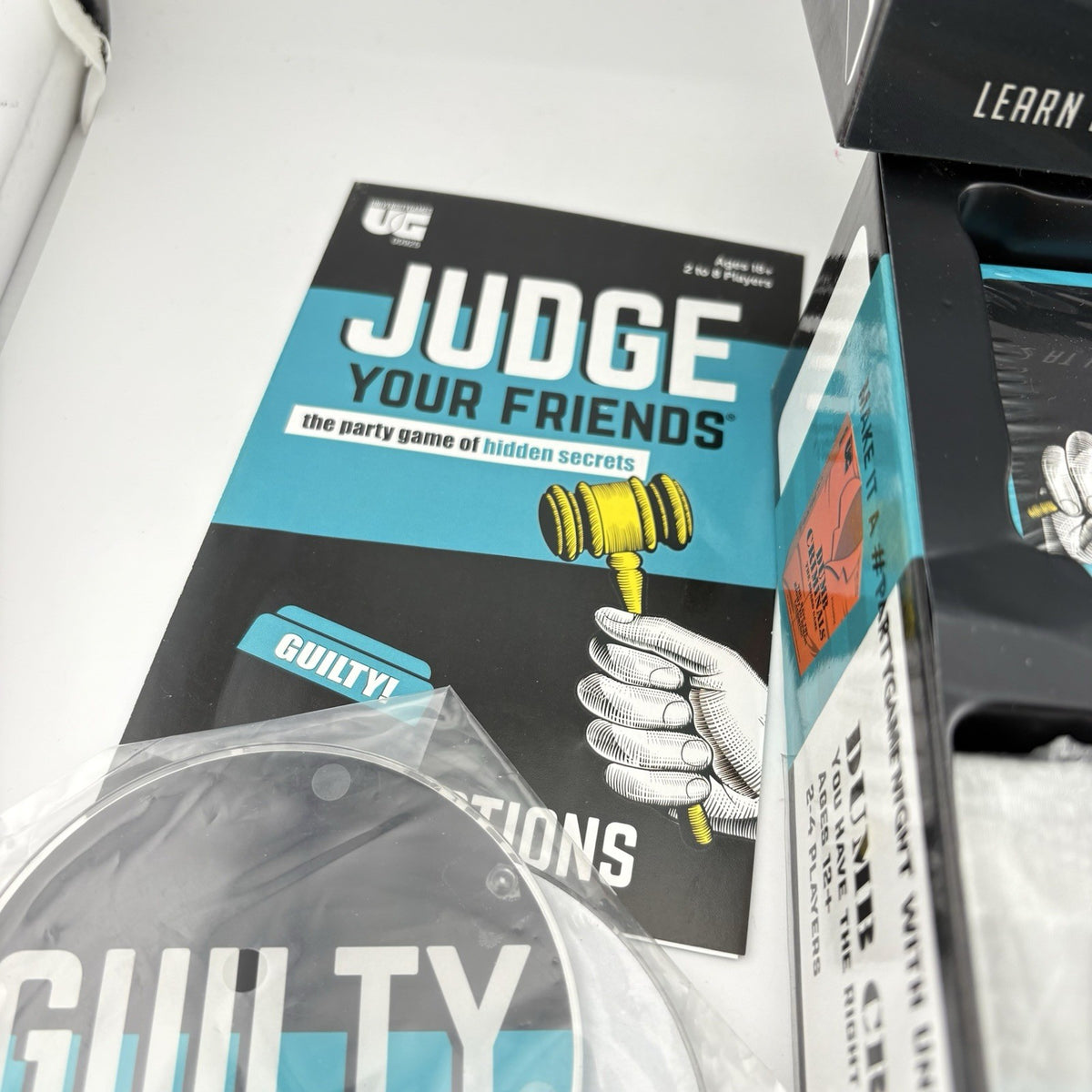 University Games Judge your Friends Game Party Game Hidden Secrets New Open Box