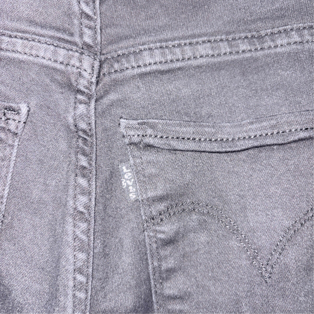 Levi's Women's 25Wx30L 315 Shaping Bootcut Black Denim Jeans Cotton Stretch VGC