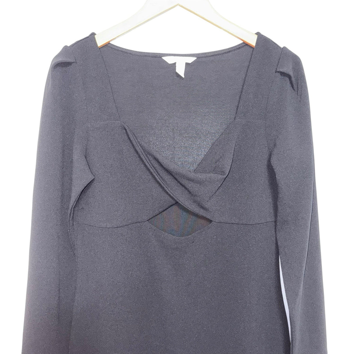 H&M Women's Size Large Long Sleeve Black Gown Dress Formal Occasions VGC