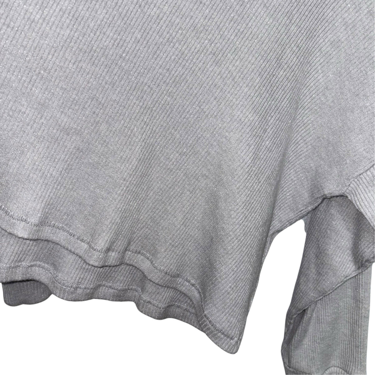 Bath & Body Works Size 22 Jumper Top Silver Sparkle Christmas Party Plus Size