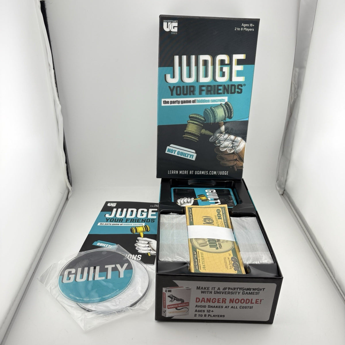 University Games Judge your Friends Game Party Game Hidden Secrets New Open Box