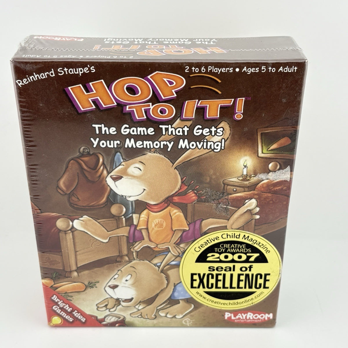 Reinhard Staupe's Hop To It Card Game Playroom Entertainment New Sealed