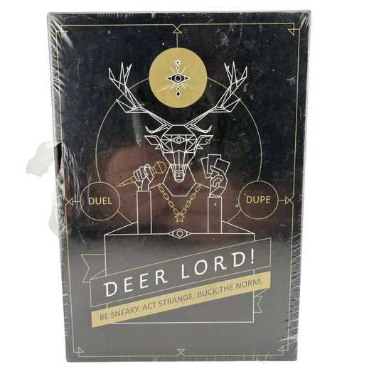 Deer Lord! Party Card Game Kick Starter Lark & Clam New Sealed Game