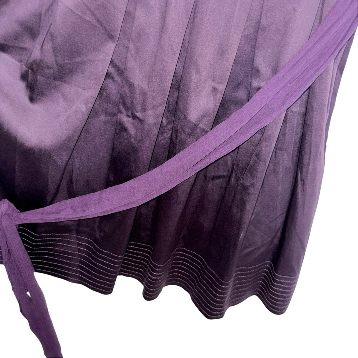 Warehouse Spotlight Women's Size UK 10 Occasions Dress Deep Purple Zip Rear Worn
