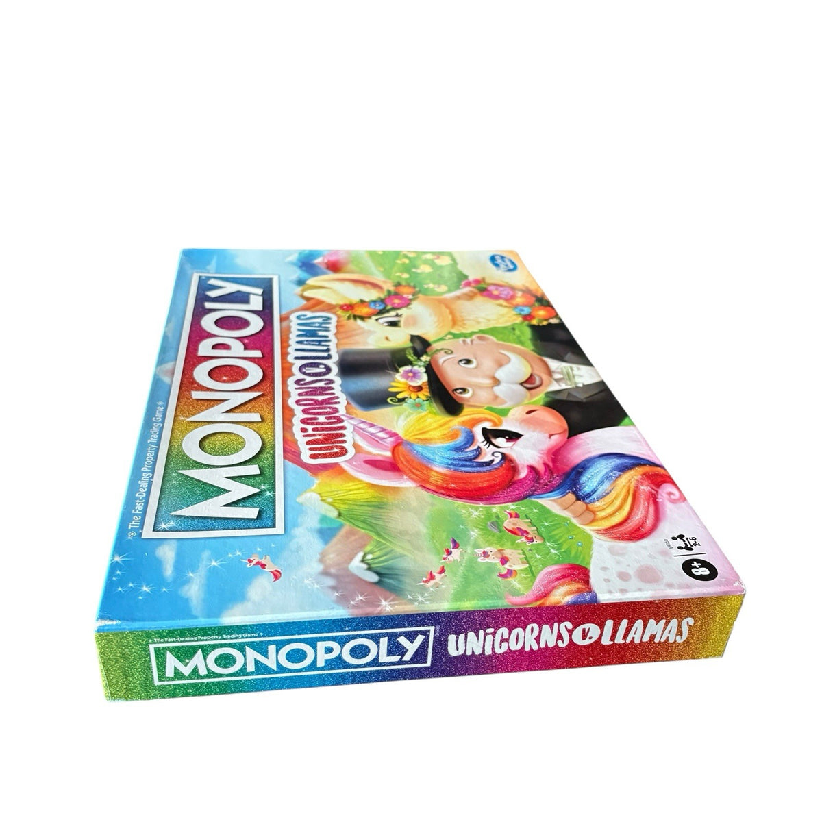 Monopoly Unicorns Vs. Llamas Board Game 2019 Complete & Very Good Condition