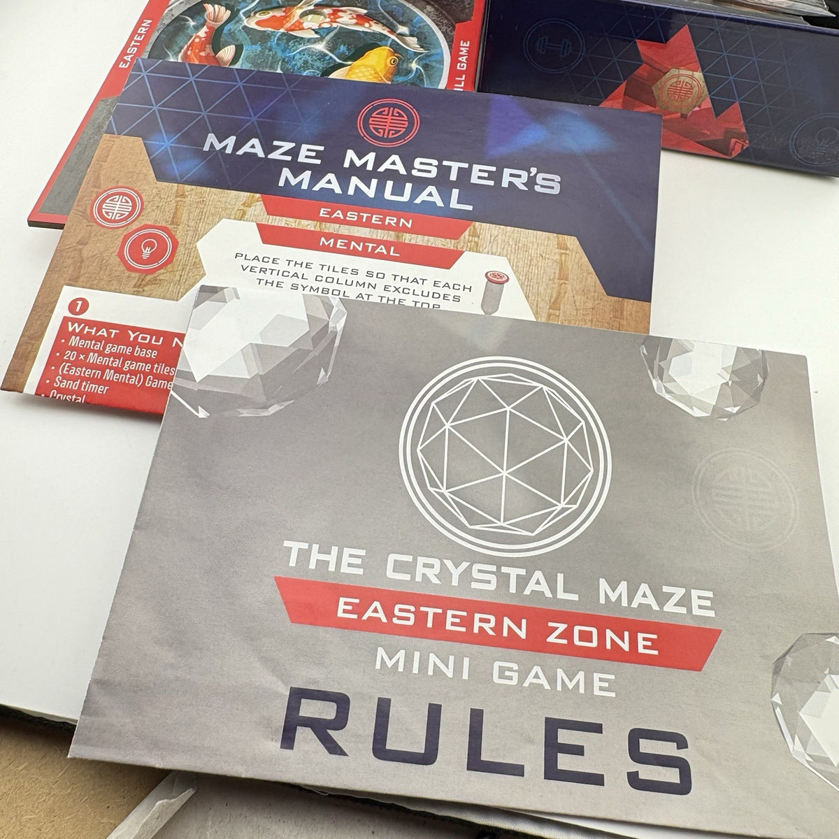 The Crystal Maze Eastern Zone Mini Game Television Game 2-6 Players 10+ VGC