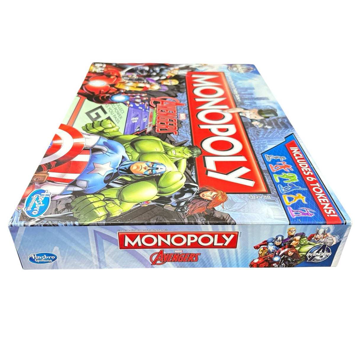 2014 Hasbro Marvel Avengers Edition Monopoly 6 Tokens Complete VGC