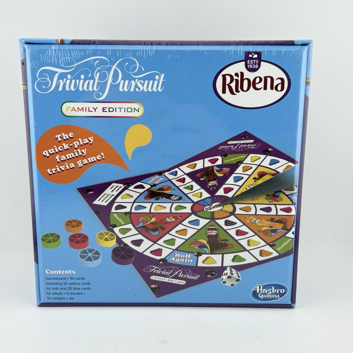 Trivial Pursuit Family Edition Ribena New Sealed Edition Hasbro Travel
