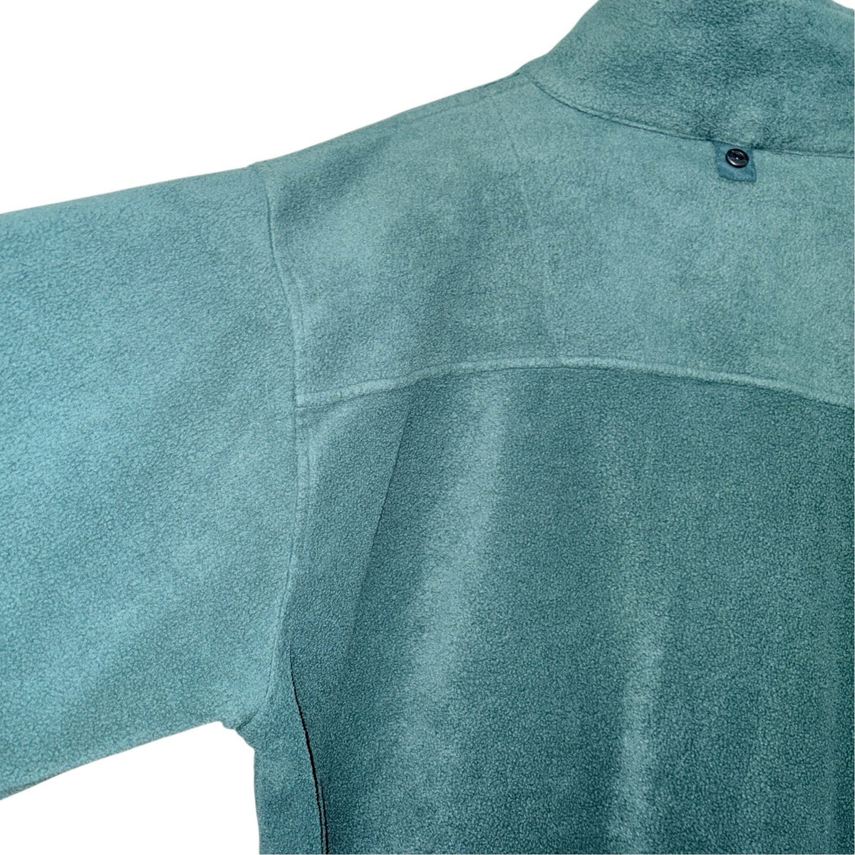 Tog 24 Men's Size XL Technical Fleece Full Zip Forest Green Pockets Drawstring