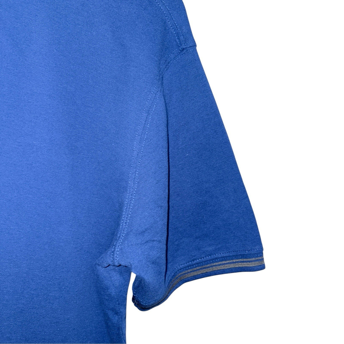 Carrera Men's Size XL Short Sleeve Polo Shirt Blue Cotton Embroidered Logo VGC