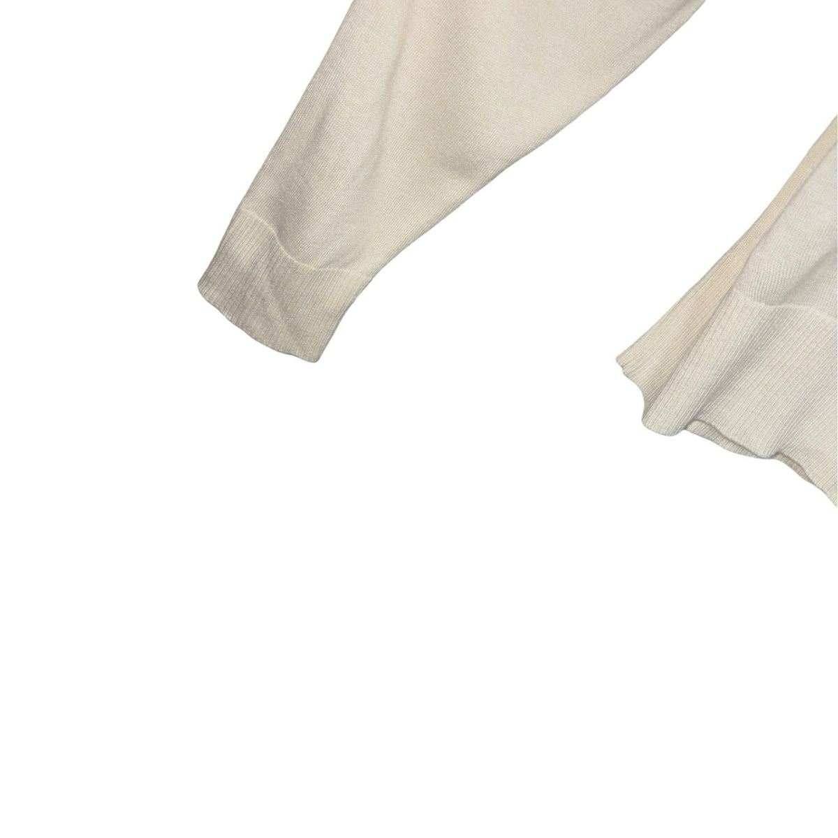 H&M Women's Size M Long Sleeve Pullover Jumper Ivory Roll Neck Turtleneck VGC