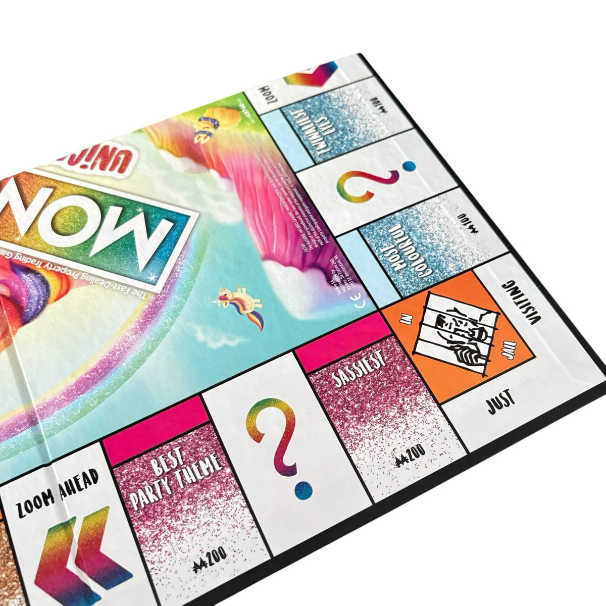 Monopoly Unicorns Vs. Llamas Board Game 2019 Complete & Very Good Condition