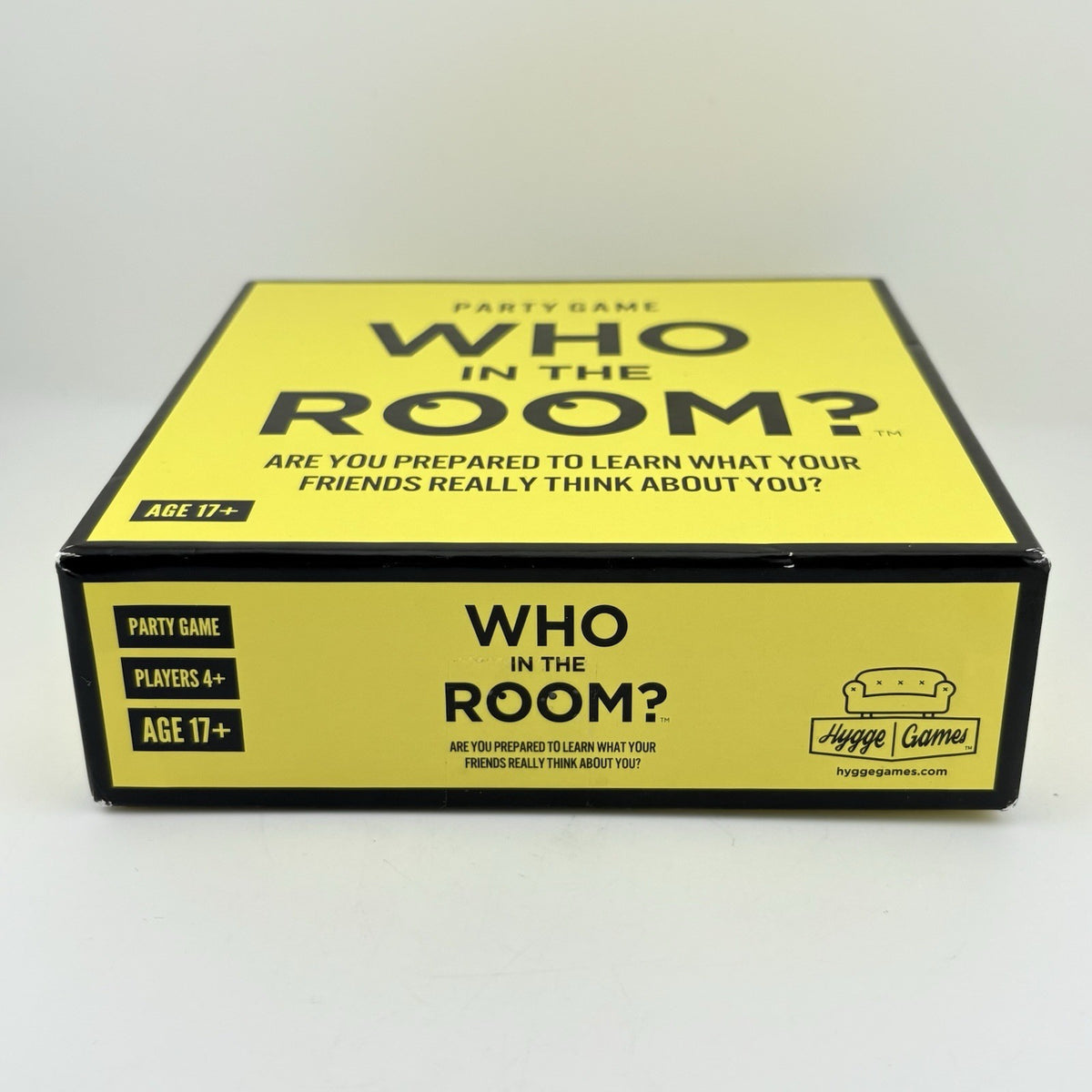 Who in the Room? Party Game by Hygge Games Friends 17+ Game Complete VGC