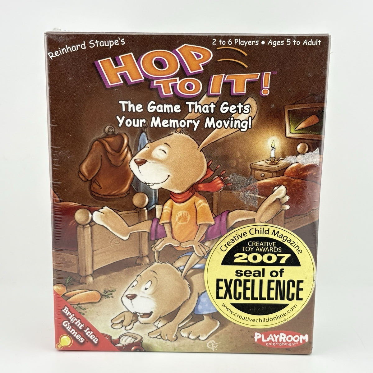 Reinhard Staupe's Hop To It Card Game Playroom Entertainment New Sealed