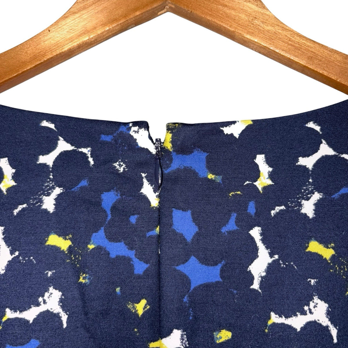 BNWT Dickins & Jones Women's Size UK 20 Sleeveless Dress Navy Multi Pattern