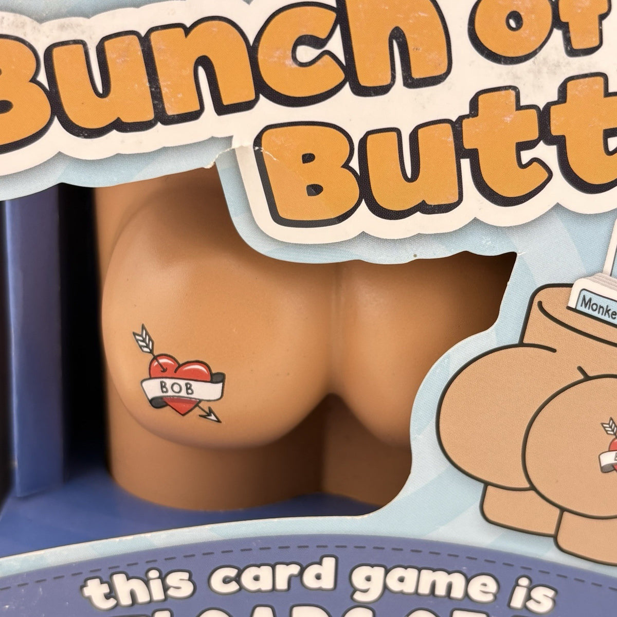 Bunch of Butts Kids and Adults Novelty Party Game 2-8 Players Ages 7+ New