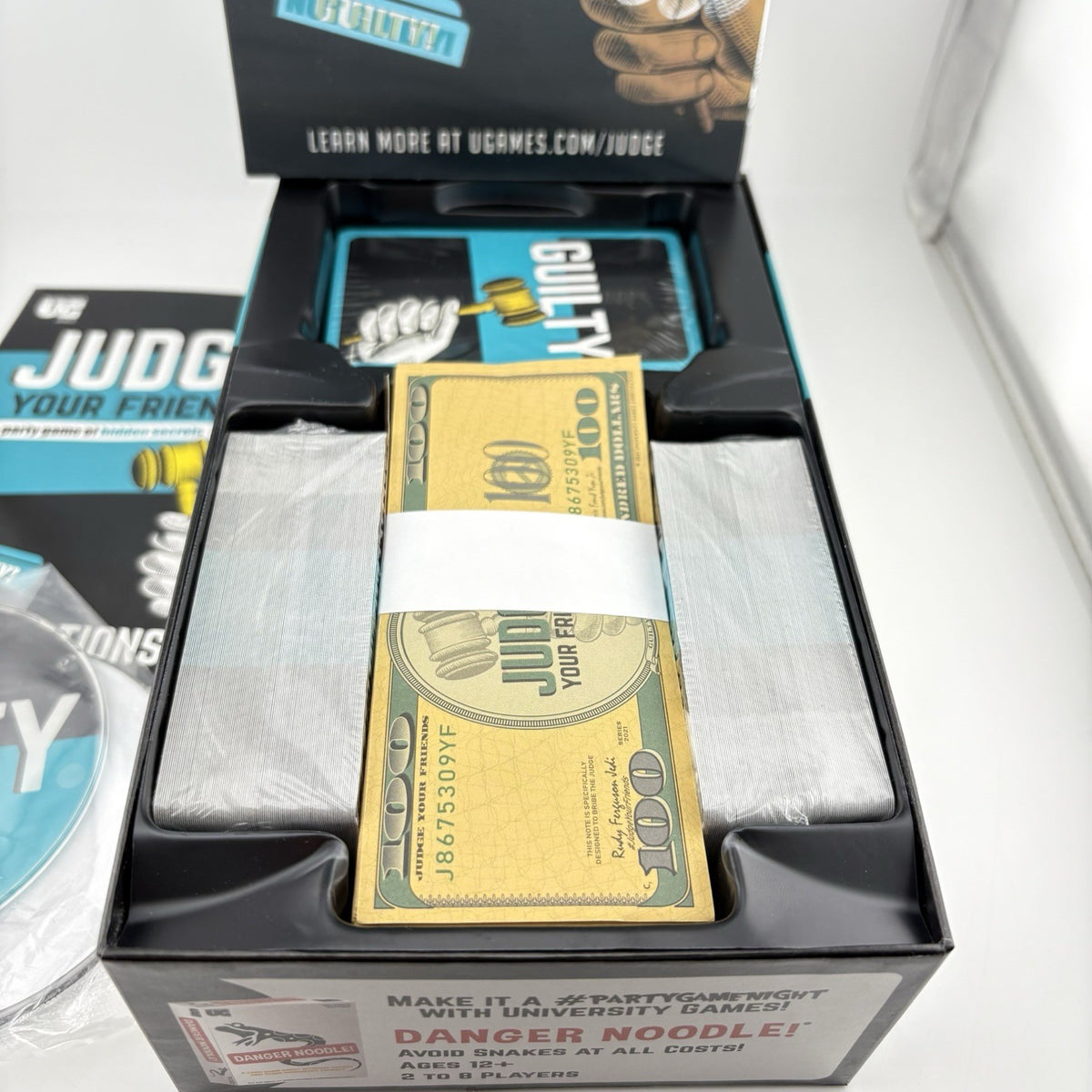 University Games Judge your Friends Game Party Game Hidden Secrets New Open Box