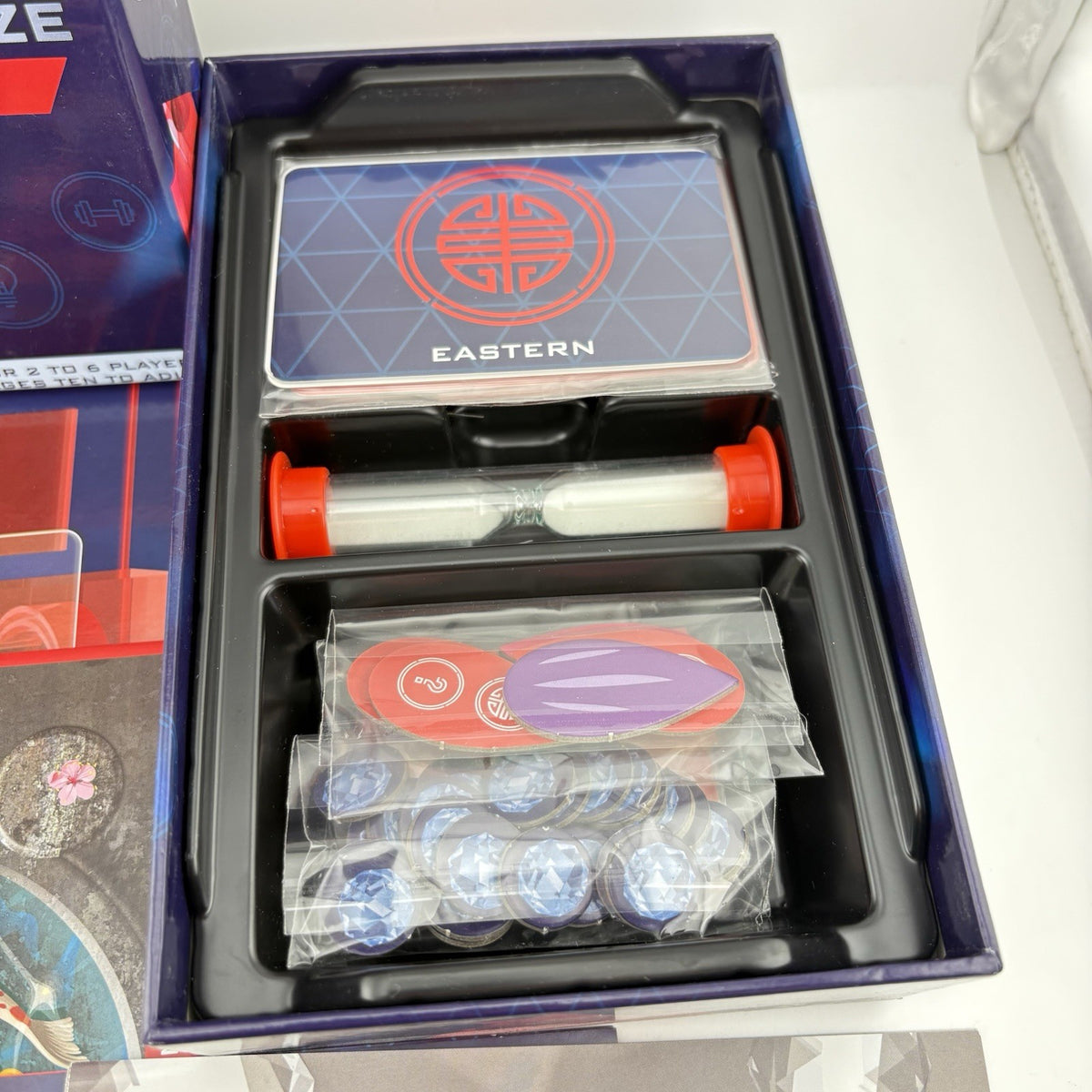 The Crystal Maze Eastern Zone Mini Game Television Game 2-6 Players 10+ VGC