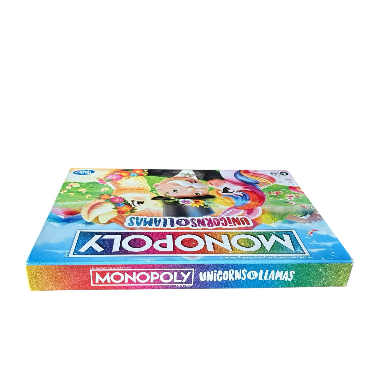 Monopoly Unicorns Vs. Llamas Board Game 2019 Complete & Very Good Condition