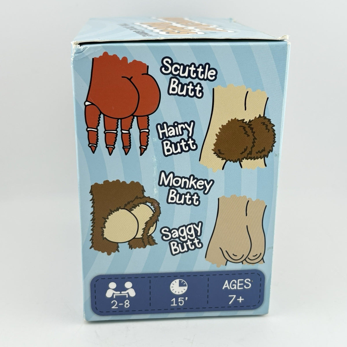 Bunch of Butts Kids and Adults Novelty Party Game 2-8 Players Ages 7+ New