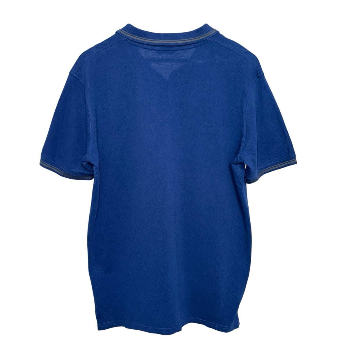 Carrera Men's Size XL Short Sleeve Polo Shirt Blue Cotton Embroidered Logo VGC