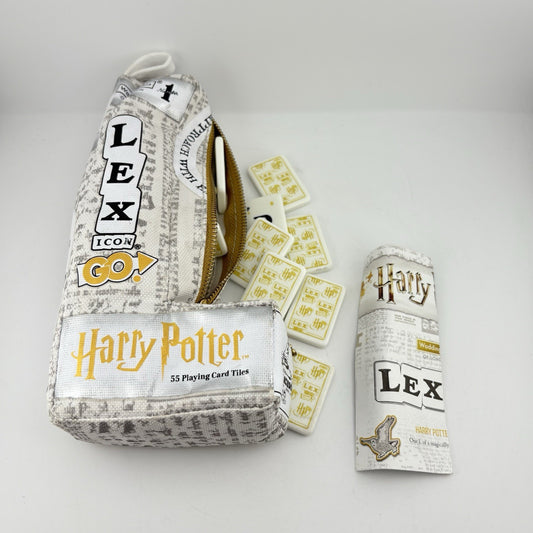 Harry Potter Game Lex-Go! Fun Family Travel Word Tile Game Lexicon Go VGC
