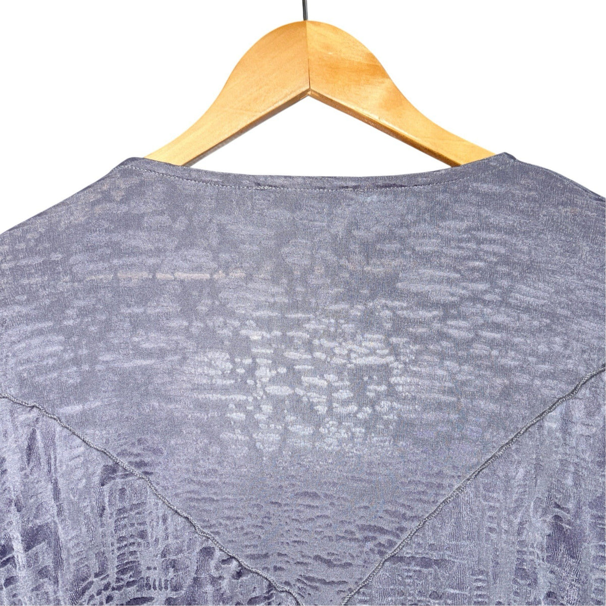 Per Una Women's Size UK 18 Grey V-Neck Open Front 3/4 Sleeve Cardigan VGC
