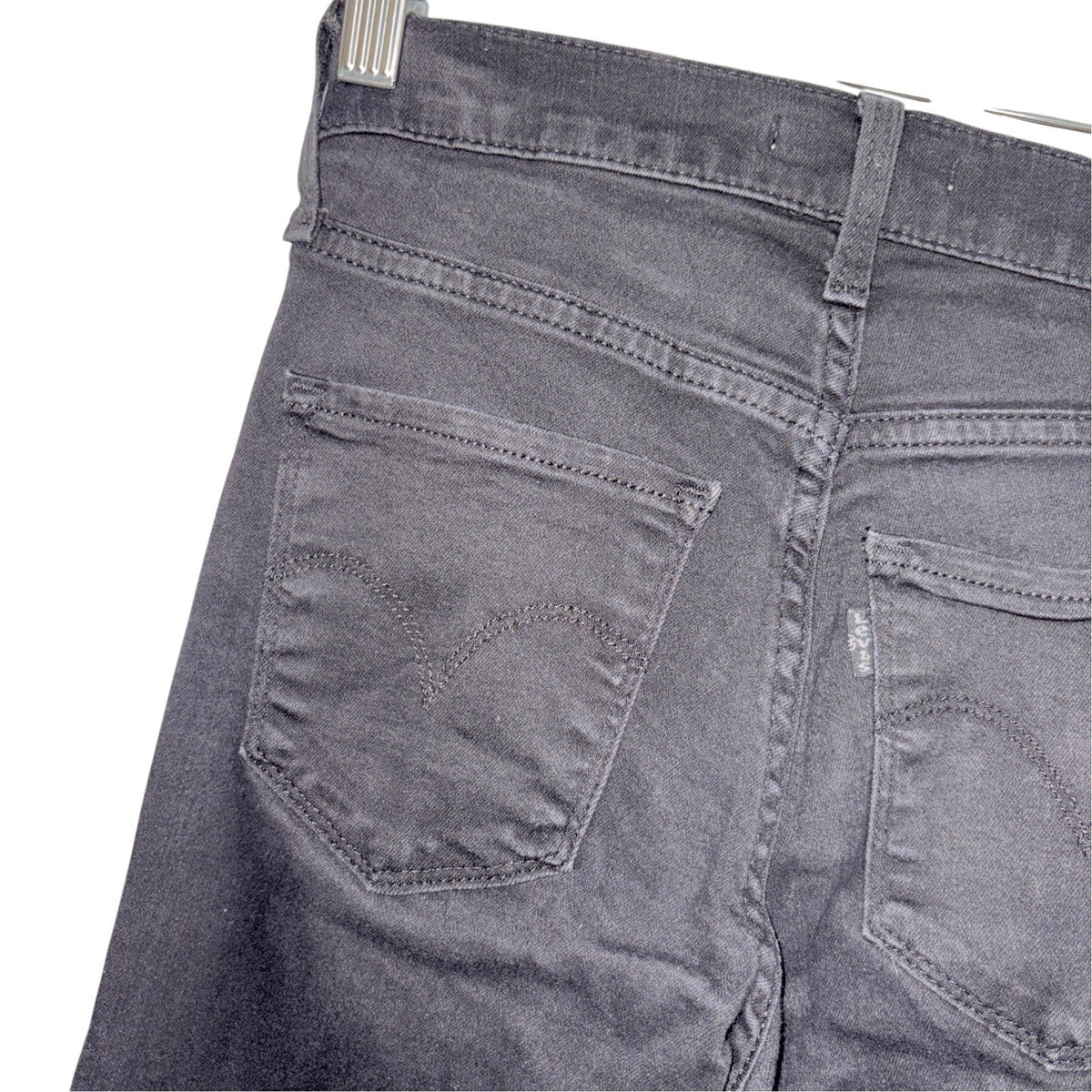 Levi's Women's 25Wx30L 315 Shaping Bootcut Black Denim Jeans Cotton Stretch VGC