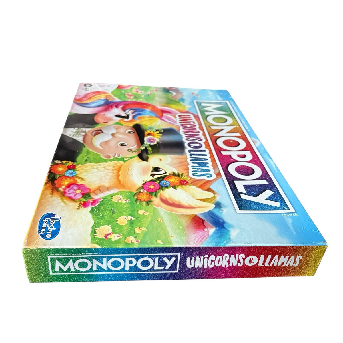 Monopoly Unicorns Vs. Llamas Board Game 2019 Complete & Very Good Condition